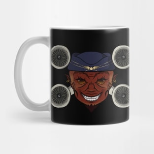 Devil's Stewardess (no caption) Mug